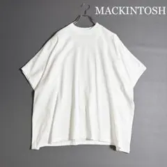 3822y美品 マッキントッシュ ワイドクルーネックTシャツ 白 Mのサムネイル