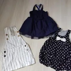 ワンピース　３枚　まとめ売り　女の子　95