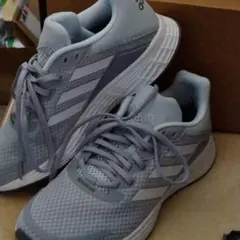 新品adidasスニーカー23.5cm デュラモ SL グレー