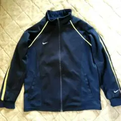 ナイキ　トラックジャケット　ネイビー✕イエロー　Lサイズ　メンズ