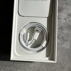 【純正品 新品】iPhone 充電器 タイプCライトニングケーブル Apple