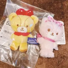 ハローキティ 50周年ポップアップ　タイニーチャム　　マスコットキーホルダー