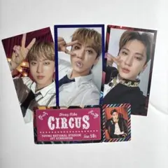 スキズ CIRCUS トレカ ステッカー チャンビン 4点セット