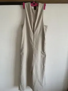 ベージュ 2WAY サロペット オールインワンのサムネイル