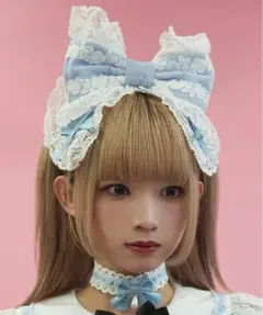 Chalmiere シャルミエール ボンボンショコラ リボンカチューシャ