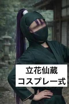 忍たま乱太郎　立花仙蔵一式　ウィッグ、衣装のセット コスプレ 【⚠︎説明必読】