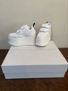 ステラマッカートニー　エクリプス　厚底　エリス　ベルクロ　EU36 レザー