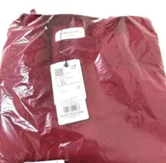 オペークドットクリップ 赤 ニット トップス 新品未使用