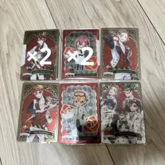 ツイステ ハーツラビュル寮メタルカード6種8枚セット - メルカリ