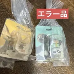 エラー品　レア　ズートピア ブリスターチャームコレクションフラッシュ　フィニック