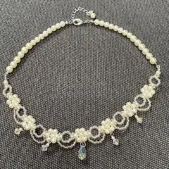 パールビーズネックレス