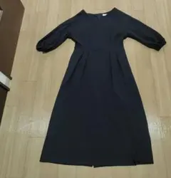 a.v.v　七分袖ロングワンピース