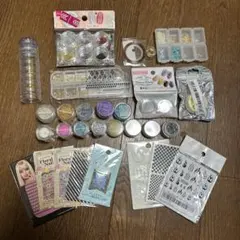 ネイルパーツ　ネイルシール　まとめ売り　61種
