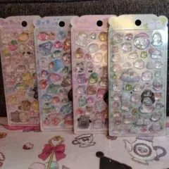 うるちゅるポップシール　4枚セット SHANLE公式商品