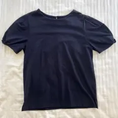 ネイビー パフスリーブ Tシャツ　indexのサムネイル