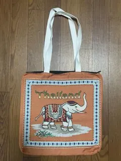 エスニック　インド　タイ　象　肩掛け　トートバッグ　新品未使用