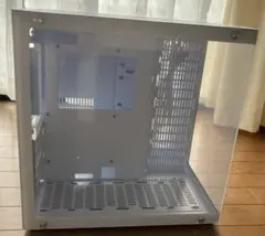 【新品】WJCOOLMANガラス2面PCケースATXサイズ　ホワイト/白　訳あり