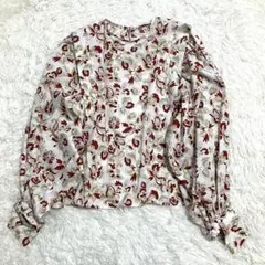 Theory luxe セシルク100% シルク シアーシャツ シースルー 38 