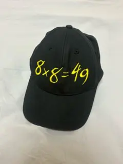 ハハノシキュウ 8×8=49 キャップ イエロー ブラックのサムネイル