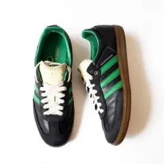 ADIDAS WALES BONNER SAMBA BLACK GREEN