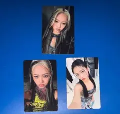 トレカ　3枚　HANA　Blue Jeans 初回盤 A、B　通常盤　ユリ .