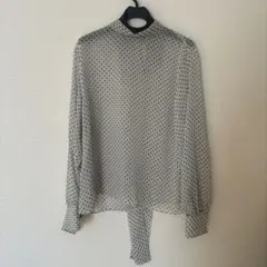 MACPHEE バックボウタイブラウス 〈美品〉のサムネイル