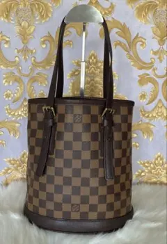 【極美品】Louis Vuitton ダミエ ・エベヌ　マレ トートバッグのサムネイル