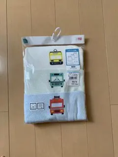 トラック柄シャツ肌着 110サイズ 3枚セット