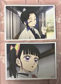 鬼滅の刃 ビッグブロマイドくじ しのぶ・カナヲ