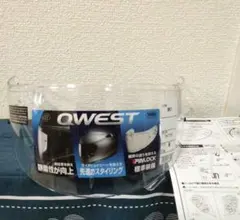SHOEI ショウエイ QWEST 純正シールド CW-1 クリアのサムネイル