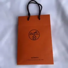 HERMES ショップ袋 紙袋 オレンジのサムネイル