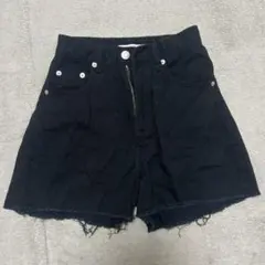 WEGO STANDARD ブラックショートパンツ XS