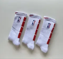 訳あり‼️ 未使用 NIKE バスケットボール ソックス 3足セット