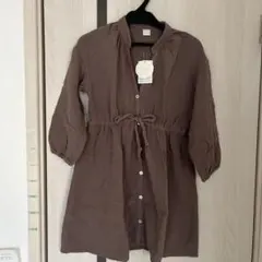 新品　テータテート　120サイズ 長袖ワンピース