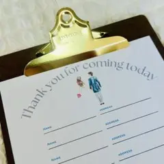【人気シリーズ】　芳名帳　結婚式　ブライダル