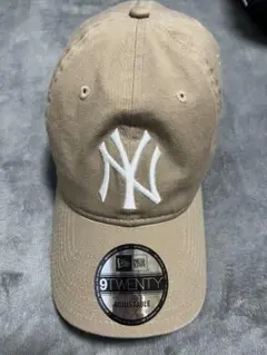 最終値下げ❗️ New Era 9TWENTY ベージュキャップ