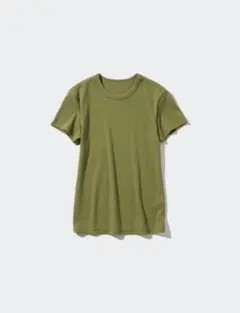 ソフトリブクルーネックT ユニクロ