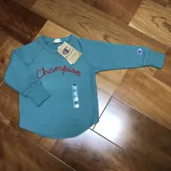 ◆ kids ⭕️チャンピオンワッフル長袖Tシャツ　100