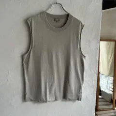 20SS MARGARET HOWELL コットンリネン ニットベスト MHL. - メルカリ