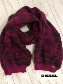 DIESEL☆大判☆ニットマフラー☆ストールのサムネイル