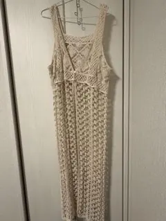 ノースリーブロングワンピース L