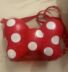 ディズニー ミニーリボン水玉 ポップコーンバケット