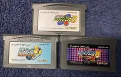 ロックマンエグゼ3/4.5/5 GBA ソフトのみ まとめ販売