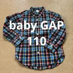 【めろんぱん様専用】baby GAP チェック柄長袖シャツ 5years