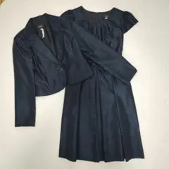 オネイロス セットアップ フォーマル ワンピース ウエスト リボン ネイビー11