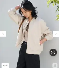 【UNFILO】アンフィーロ　BEAUTY MOVE ヘビロテ ブルゾン