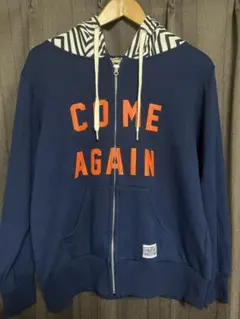 湘南乃風 COME AGAINパーカー ネイビー XLサイズ