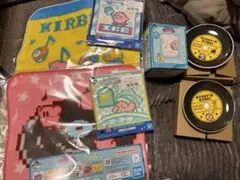 カービィ タオル・ロックグラス・プレートセット