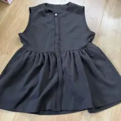 トップス　黒　フォーマル　入園式、入学式、卒園式、卒業式