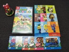 NintendoSwitchあつまれどうぶつの森　ソフト+アミーボカード　セット